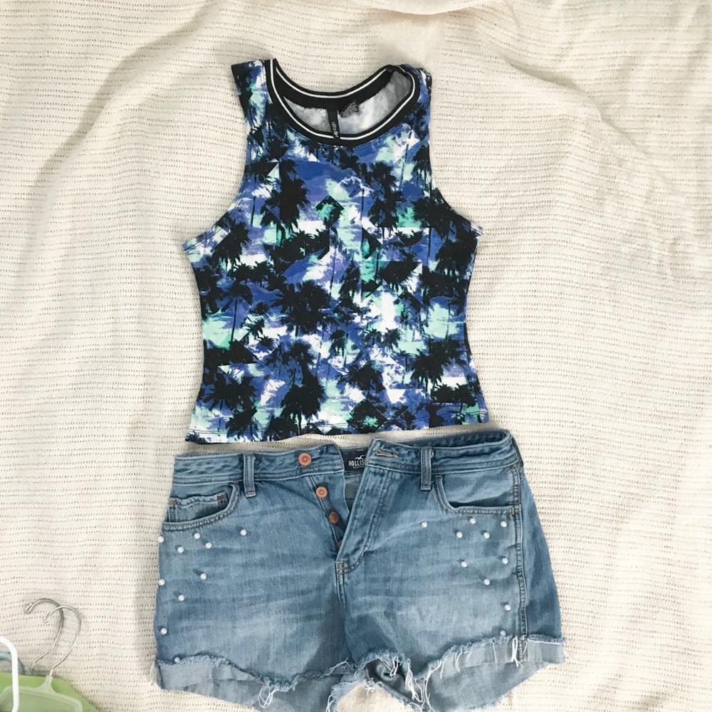 🌸 Macy’s Ultra Flirt Tank Tropical